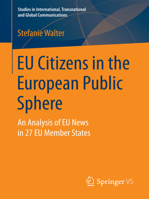 cover image of EU Citizens in the European Public Sphere